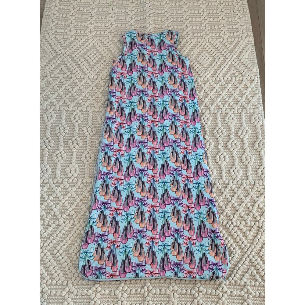 Posh Peanut Ballet Slippers Ballerina Quilted Sleep Sack 18-36 Months 2.5 TOG